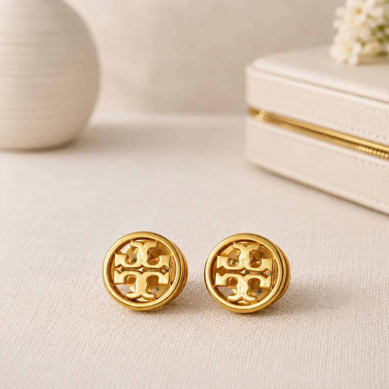 Tory Bruch Button Studs