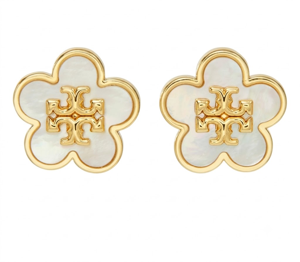 White Button Studs