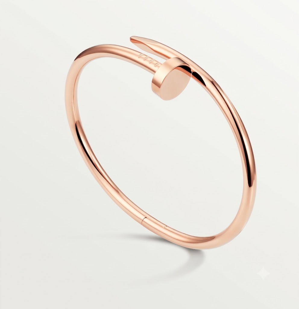 Rosegold Nail Bracelet