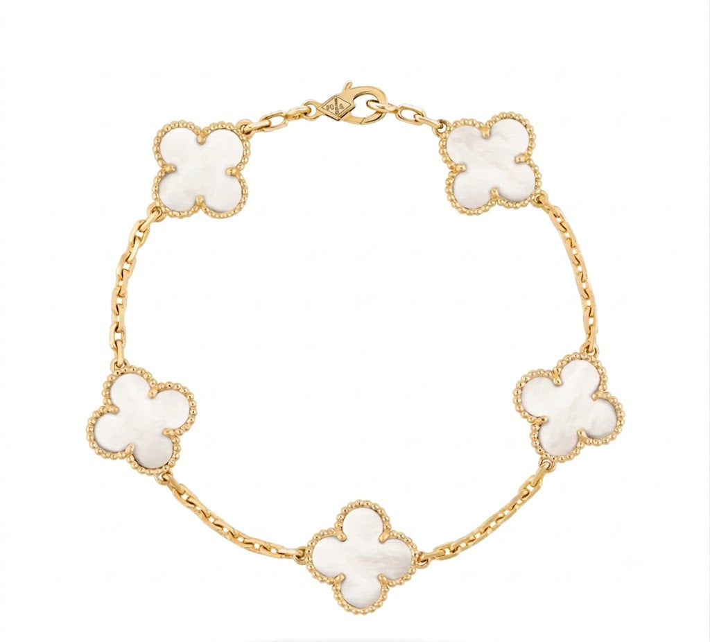 White Clover Bracelet